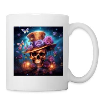TÊTE DE MORT SKULL FANTASTIC - Mug blanc - blanc - Droite