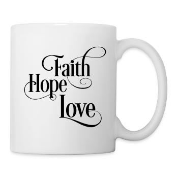 Jesus Christ of Nazareth Faith Bible Jesus - Mug - white - Right