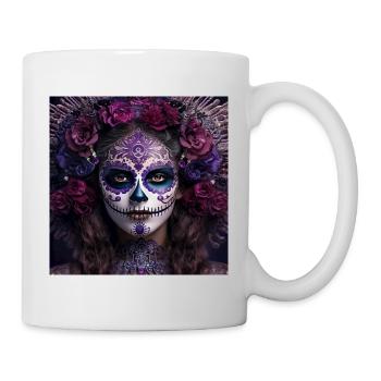 LA CATRINA TAG DER TOTEN MEXIKO - Tasse - Weiß - Rechts