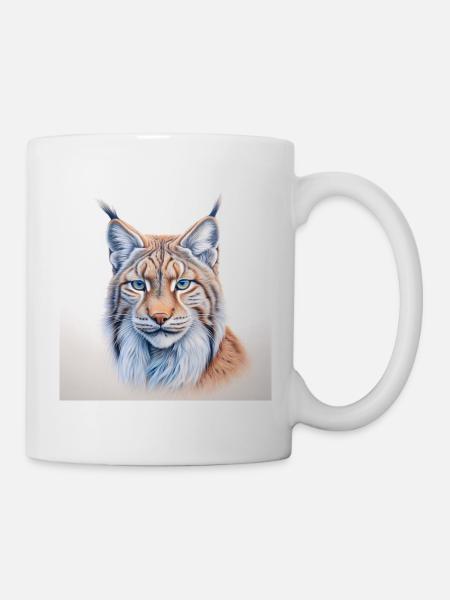 Lynx - Mug blanc - blanc
