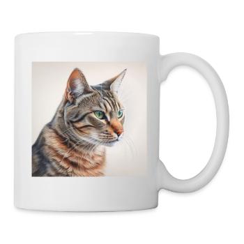 Cat - Mug - white - Right