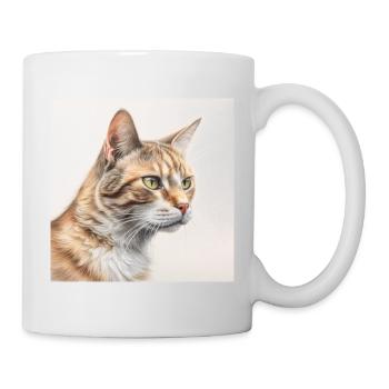 Cat - Mug - white - Right