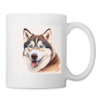 Rauque - Mug blanc - blanc - Droite