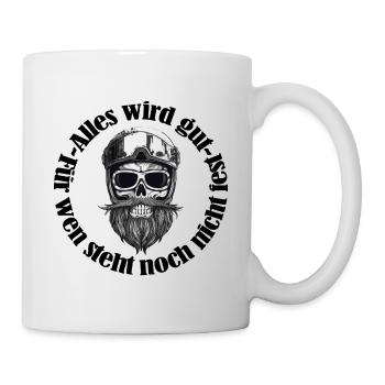 Alles wird gut - Tasse - Weiß - Rechts
