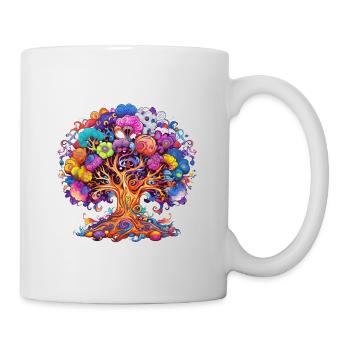 ARBRE DE VIE - Mug blanc - blanc - Droite