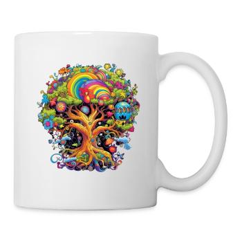 ZEN-BAUM DES LEBENS - Tasse - Weiß - Rechts