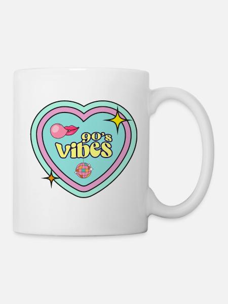 90's Vibes - Mug - white