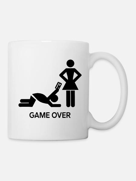GAME OVER - Mug blanc - blanc