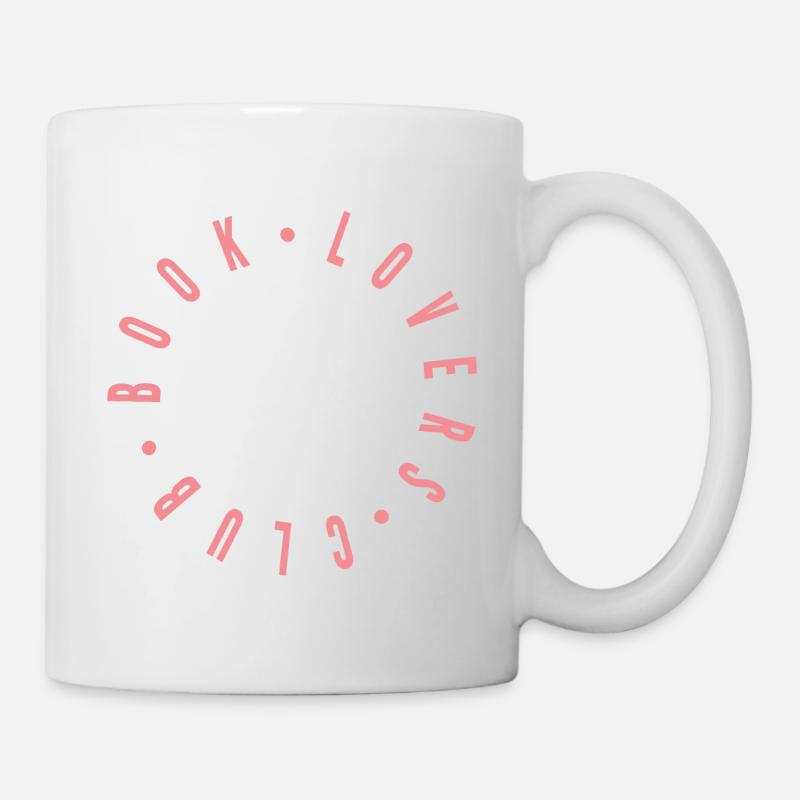 Book Lovers Club - Mug blanc - blanc