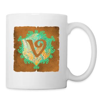 E 36 V - Mug blanc - blanc - Droite