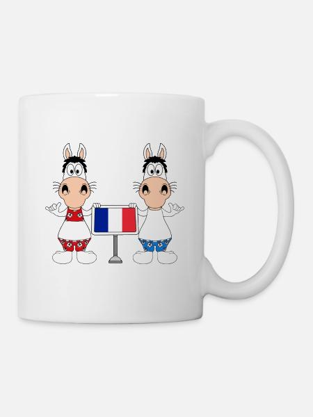 FRANKREICH - CAMARGUE - PFERDE - FRANCE - URLAUB - Tasse - Weiß