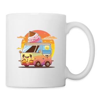 Coole Leckereien für unterwegs - Tasse - Weiß - Rechts