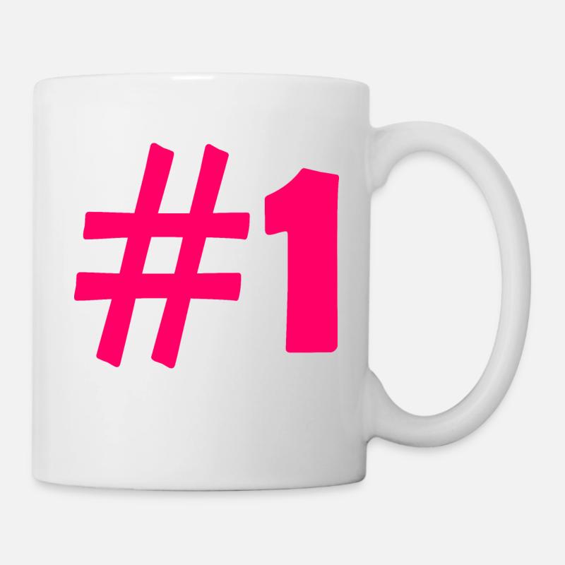#1 - Tasse - Weiß