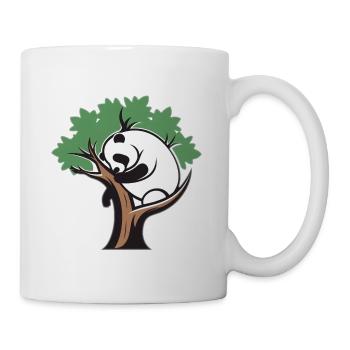 Panda in a tree - Mug - white - Right