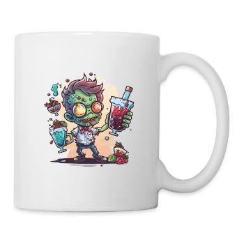 Mixologue zombie - Mug blanc - blanc - Droite