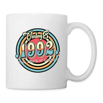 Millésime 1992 - Mug blanc - blanc - Droite