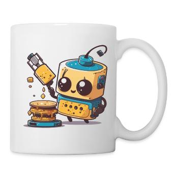 Robo-Chef - Tasse - Weiß - Rechts
