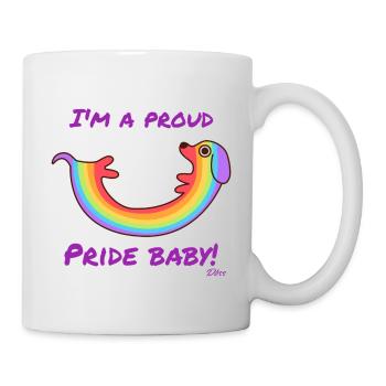 Fierté masculine - Mug blanc - blanc - Droite