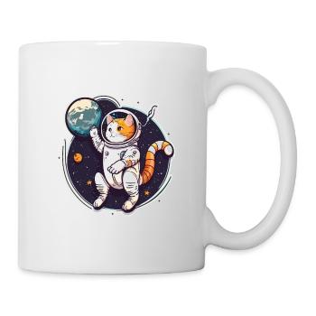 Feline Space Explorer - Mug - white - Right