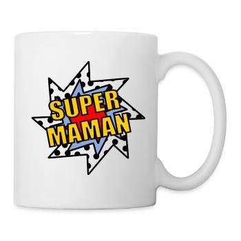 PAPA. FÊTE DES PÈRES. BONNE FÊTE PAPA. BONNE FÊTE - Mug blanc - blanc - Droite