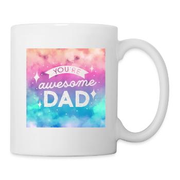 You're awesome dad - Mug - white - Right