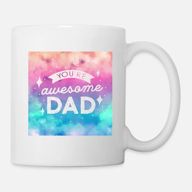 Tu es génial papa - Mug blanc - blanc