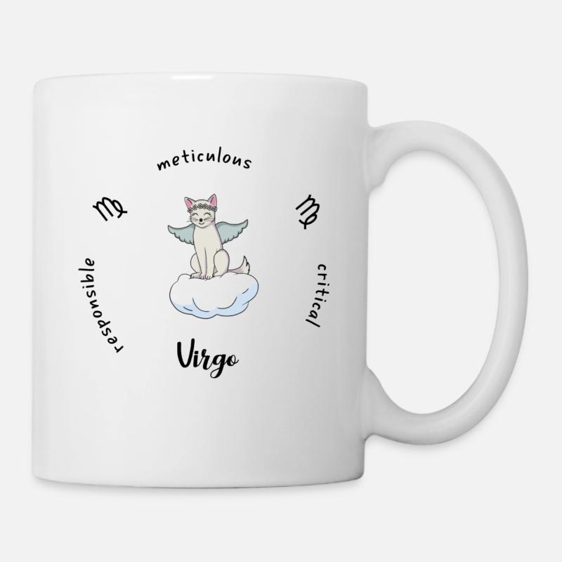 Virgo Zodiac Mug - Mug - white