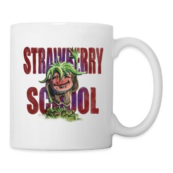 Strawberry School - Mug - white - Right