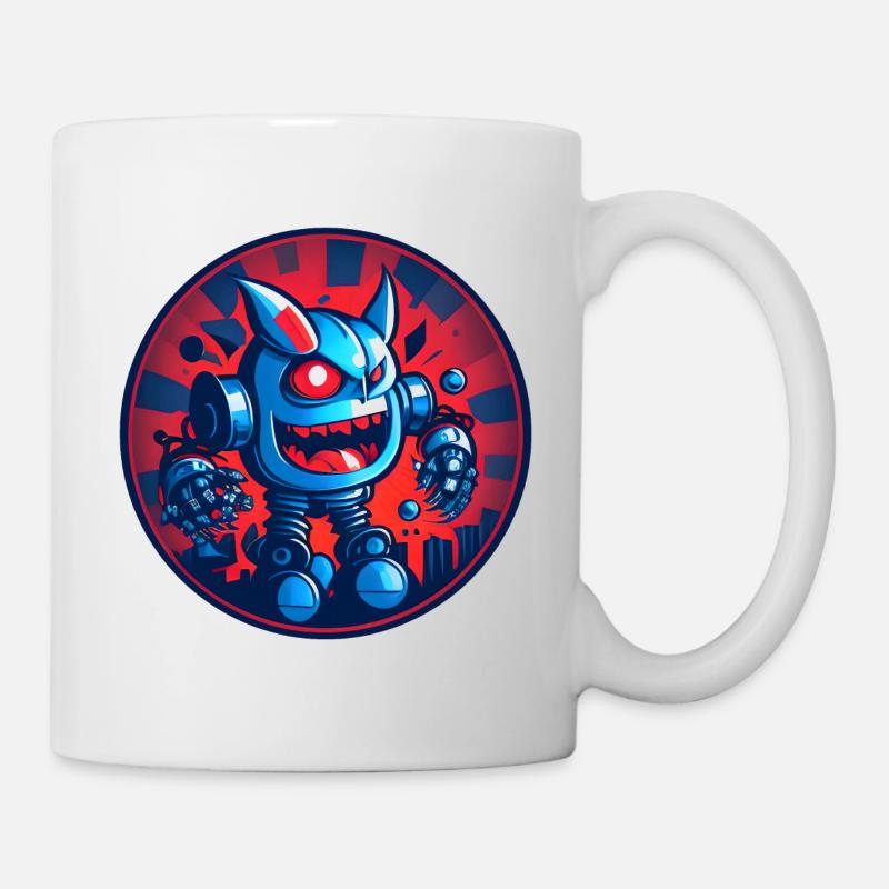 Evil Robot Série 02 - Mug blanc - blanc
