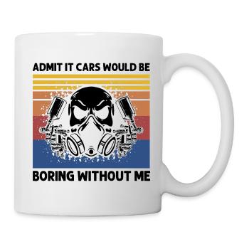 Autolackierer Angebot für Karosserietechniker - Tasse - Weiß - Rechts