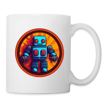 Evil Robot Series 004 - Mug - white - Right