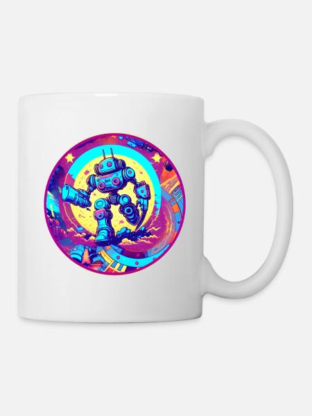 Evil Robot Série 005 - Mug blanc - blanc