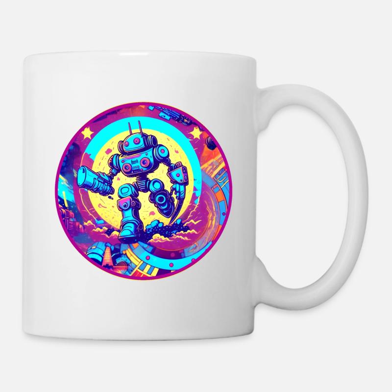 Evil Robot Série 005 - Mug blanc - blanc