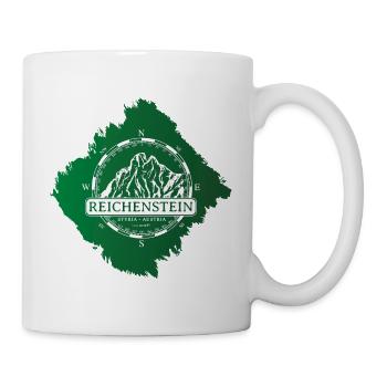 Berg Reichenstein - Steiermark Österreich Alpen - Tasse - Weiß - Rechts