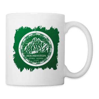 Berg Reichenstein - Steiermark Österreich Alpen - Tasse - Weiß - Rechts