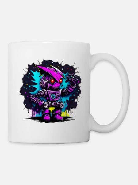 Evil Robot Série 009 - Mug blanc - blanc