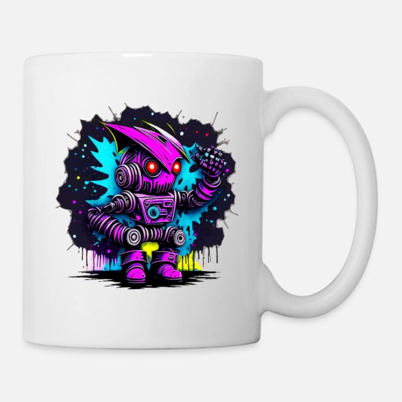 Evil Robot Série 009 - Mug blanc - blanc
