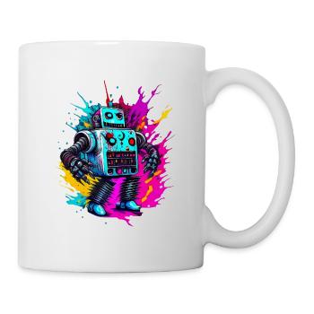 Evil Robot Series 010 - Tasse - Weiß - Rechts