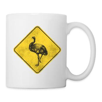 Emu - Tasse - Weiß - Rechts