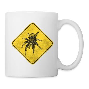 Vogelspinne - Tasse - Weiß - Rechts