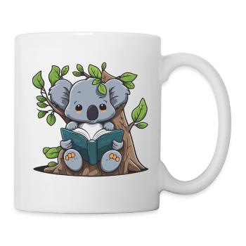 Baumgebundener Reader - Tasse - Weiß - Rechts