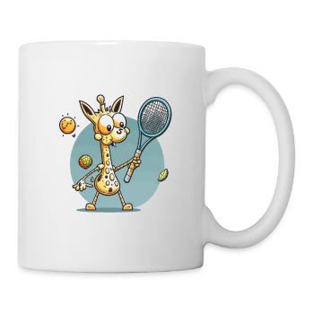 Girafe Pro Tennis - Mug blanc - blanc - Droite
