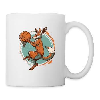 Hoops Star Kangaroo - Mug - white - Right