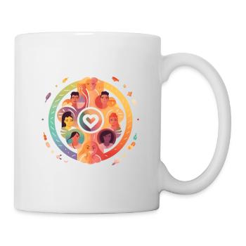 Diversity and tolerance - Mug - white - Right
