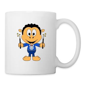 ZAUBERER - ZAUBERN - ZAUBEREI - SCHAF - TIER - Tasse - Weiß - Rechts