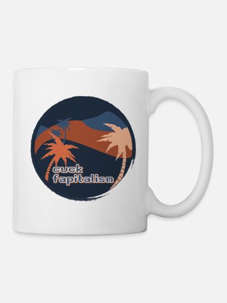Cuck Fapitalism - Mug - white