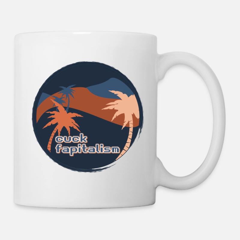 Cuck Fapitalism - Mug - white