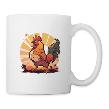 Lève-tôt - Mug blanc - blanc - Droite