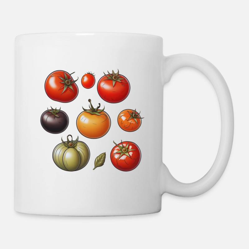 Tomaten - Tasse - Weiß
