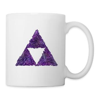 Bismuth Force トライフォース - Tasse - Weiß - Rechts